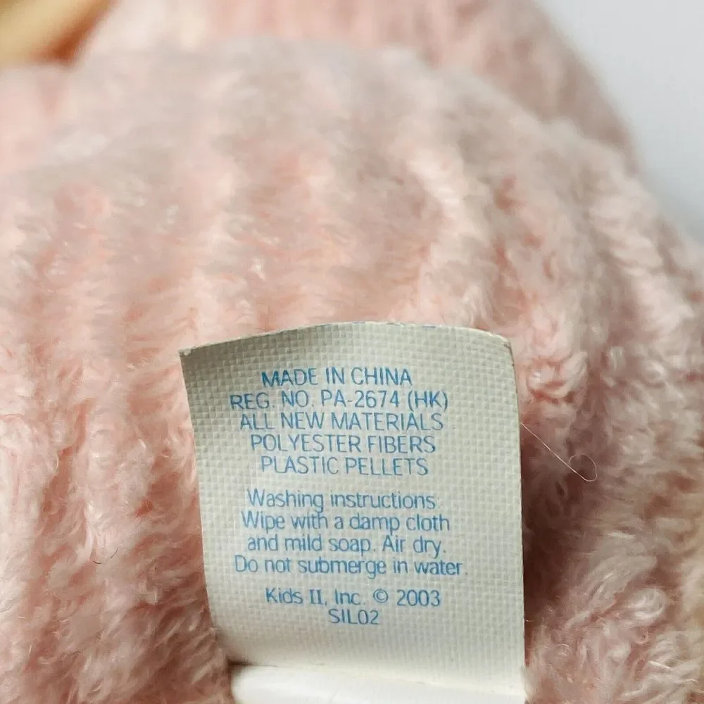 Vintage Bright Starts Plush Easter Bunny “Harriet” 7” 2003 - Picture 6 of 7